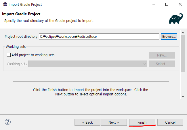 4. Eclipse-Import(Gradle) Finish