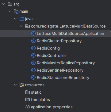 Lettuce Multi Data Source project