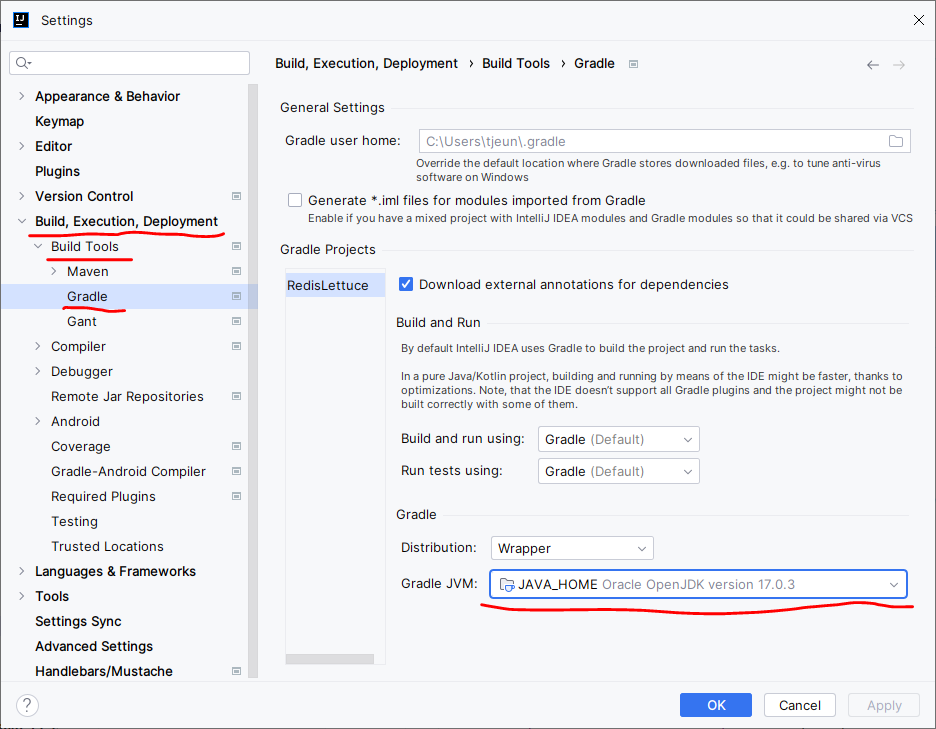 IntelliJ Java version 선택